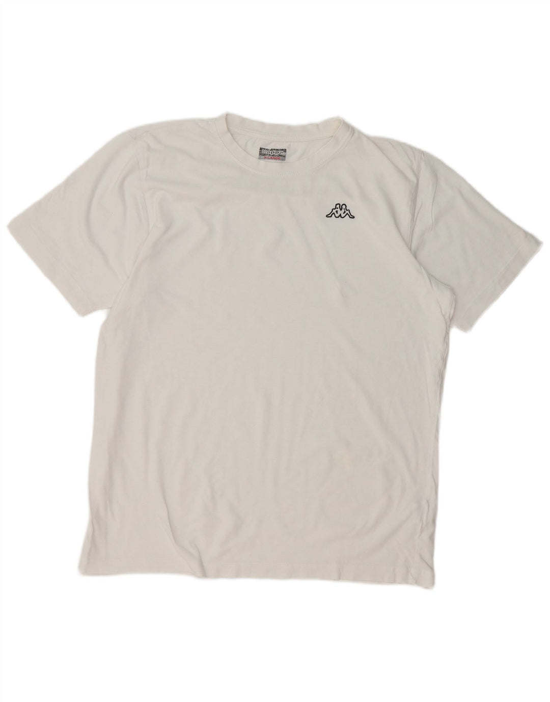 T-shirt uomo Kappa Top XL in cotone bianco