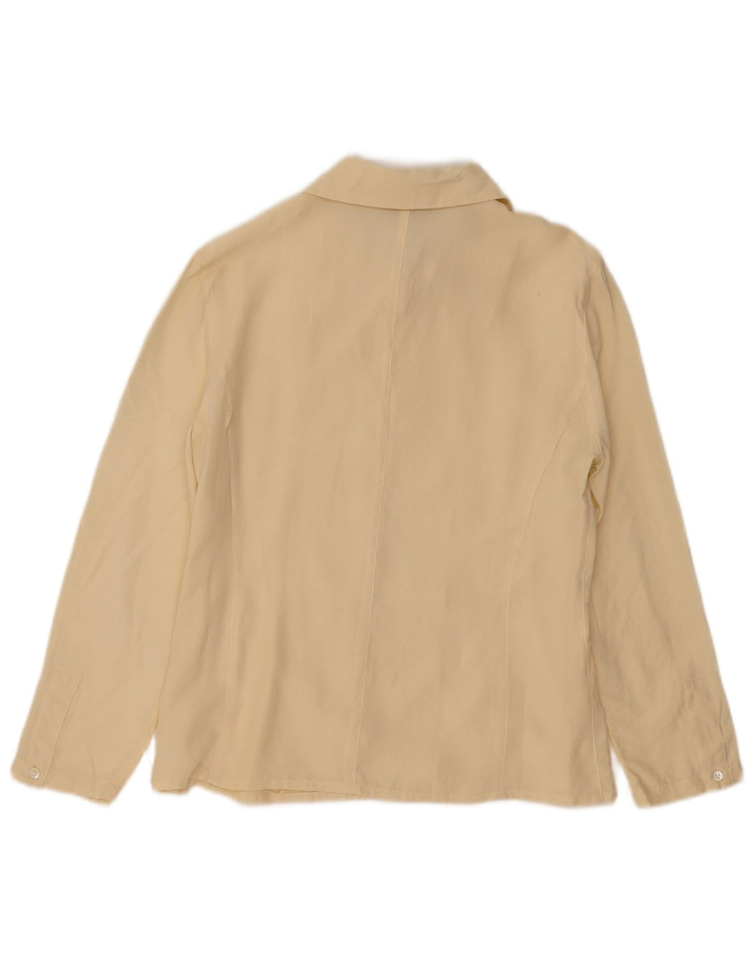 CARLA CARINI Camicia da donna Camicetta UK 14 Beige medio