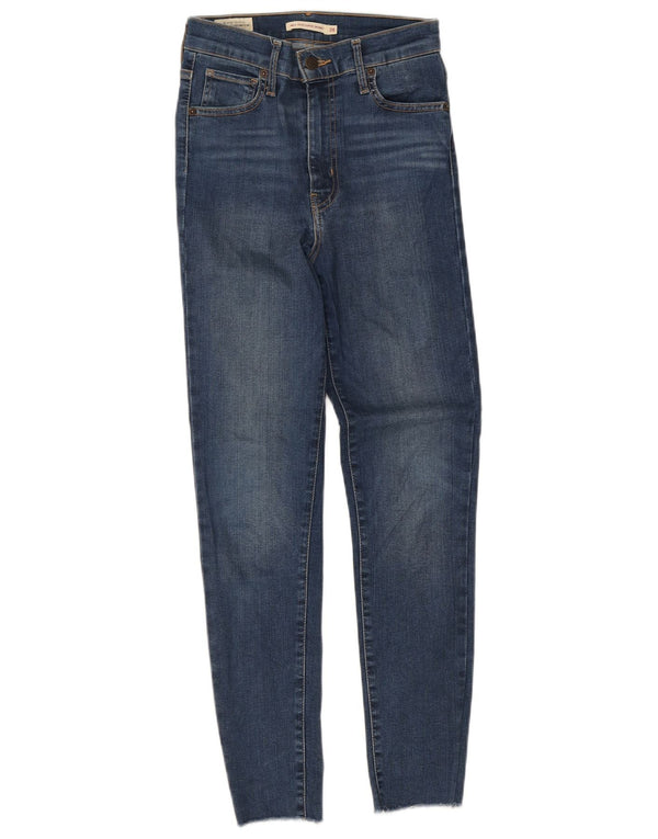Jeans Levi's Mile High Super Skinny da donna W26 L27 in cotone blu