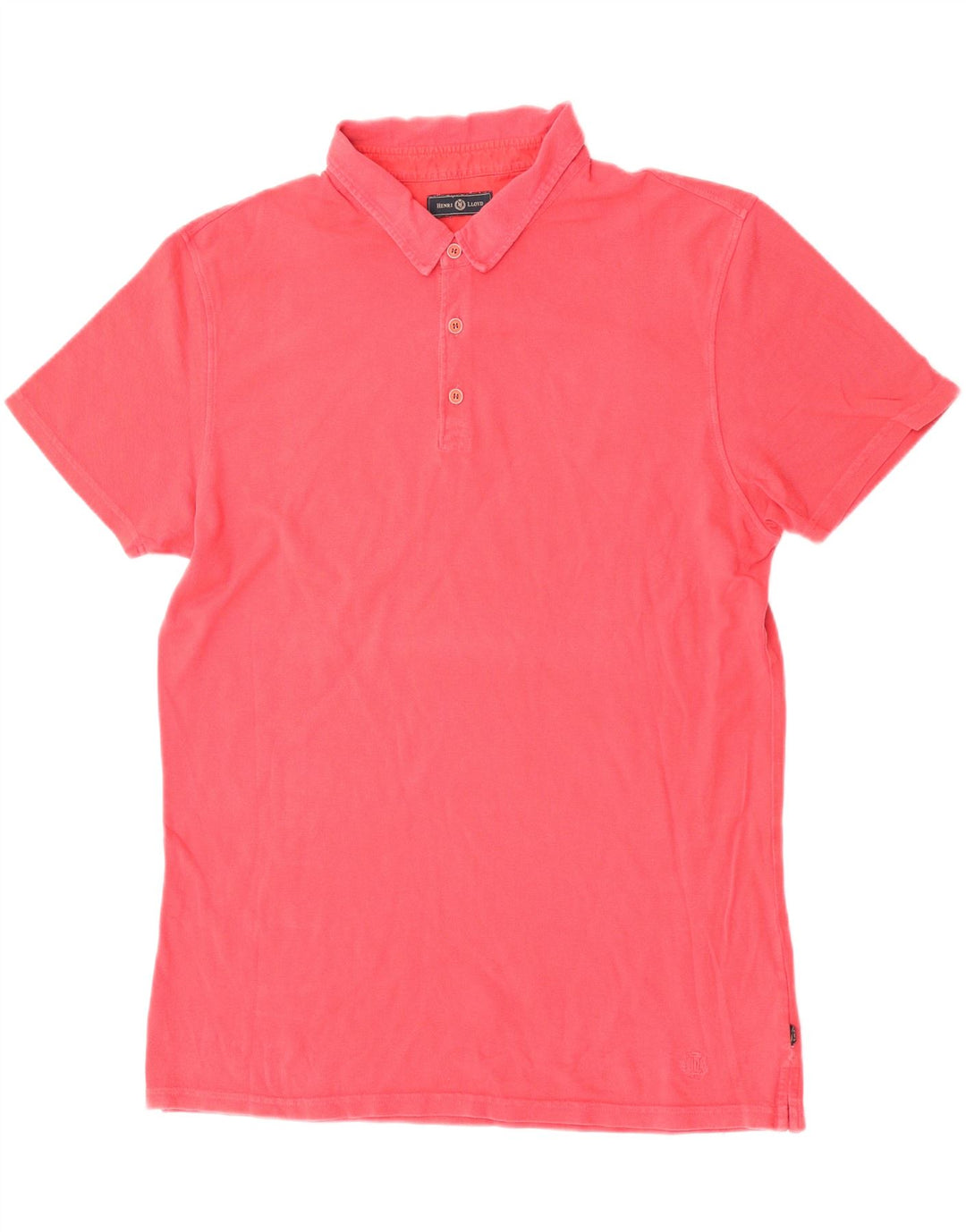 Polo da uomo Henri Lloyd XL in cotone rosso