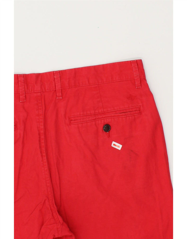 DOCKERS Mens Chino Shorts W30 Medium Red Cotton Vintage Dockers and Second-Hand Dockers from Messina Hembry 