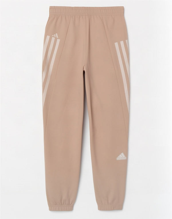 Pantaloni da tuta da donna Adidas Joggers UK 4 XS Beige Cotton