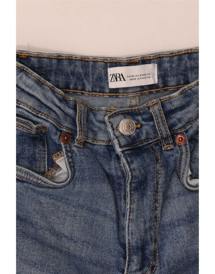 Jeans svasati da donna Zara EU 32 2XS W22 L25 Blu