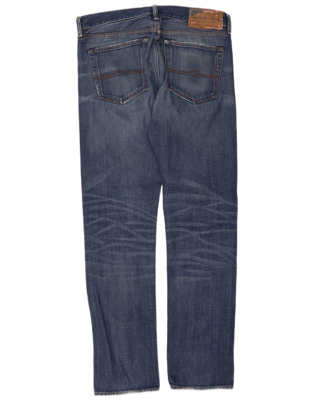 Jeans slim da uomo Ralph Lauren W34 L34 cotone blu