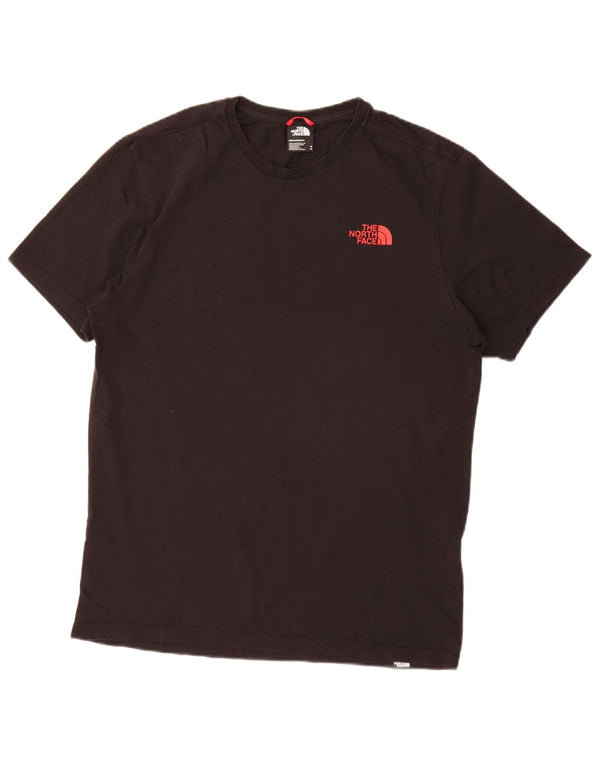 T-shirt grafica da uomo The North Face Top in cotone nero medio
