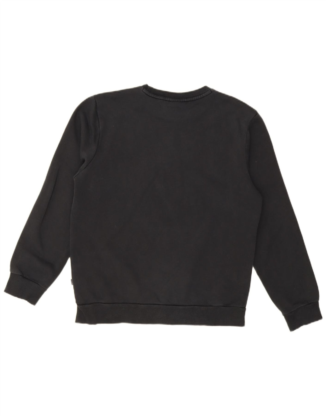 Felpa oversize da donna Puma UK 10 piccola in cotone nero