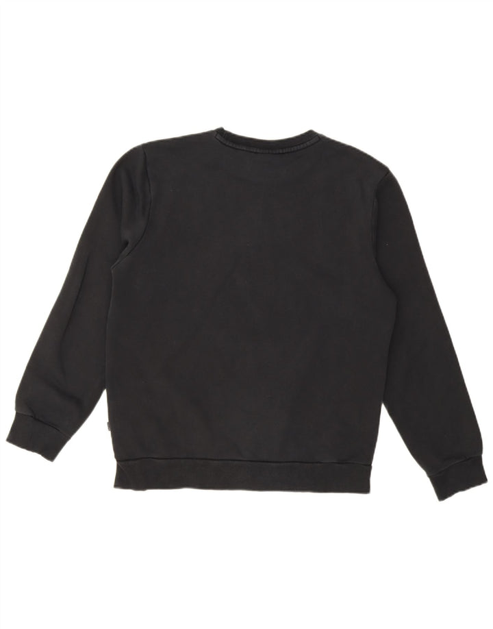 Felpa oversize da donna Puma UK 10 piccola in cotone nero