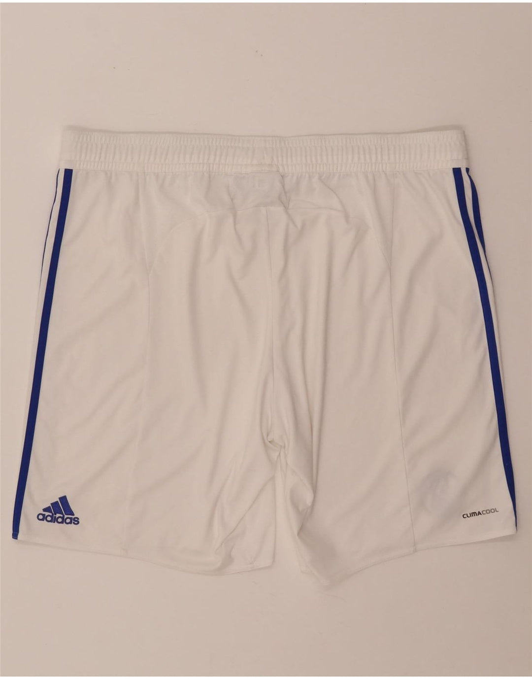 Pantaloncini sportivi Adidas Climacool da uomo 2XL poliestere bianco