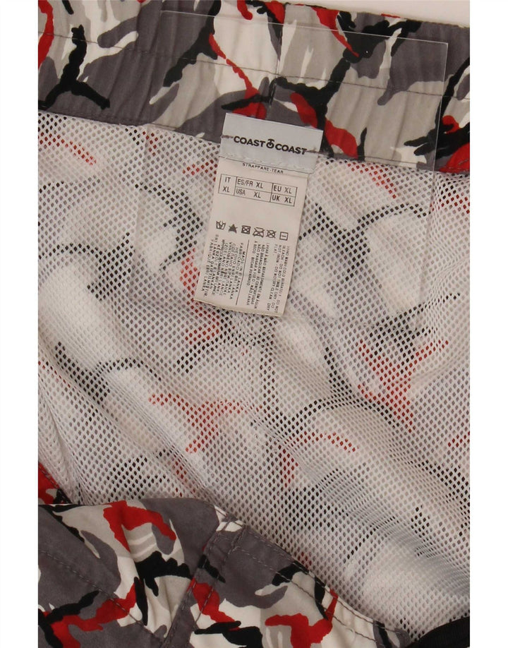 Pantaloncini da bagno grafici da uomo Coast XL poliestere mimetico multicolore