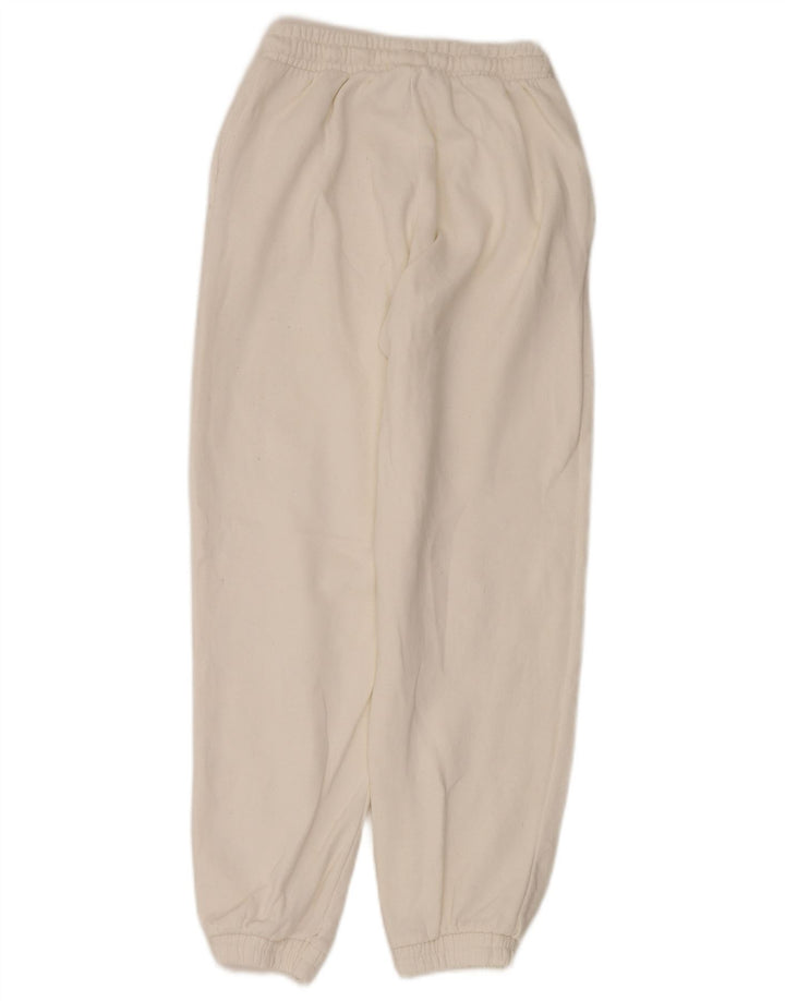 Pantaloni da tuta da donna Zara Joggers UK 8 Small bianchi