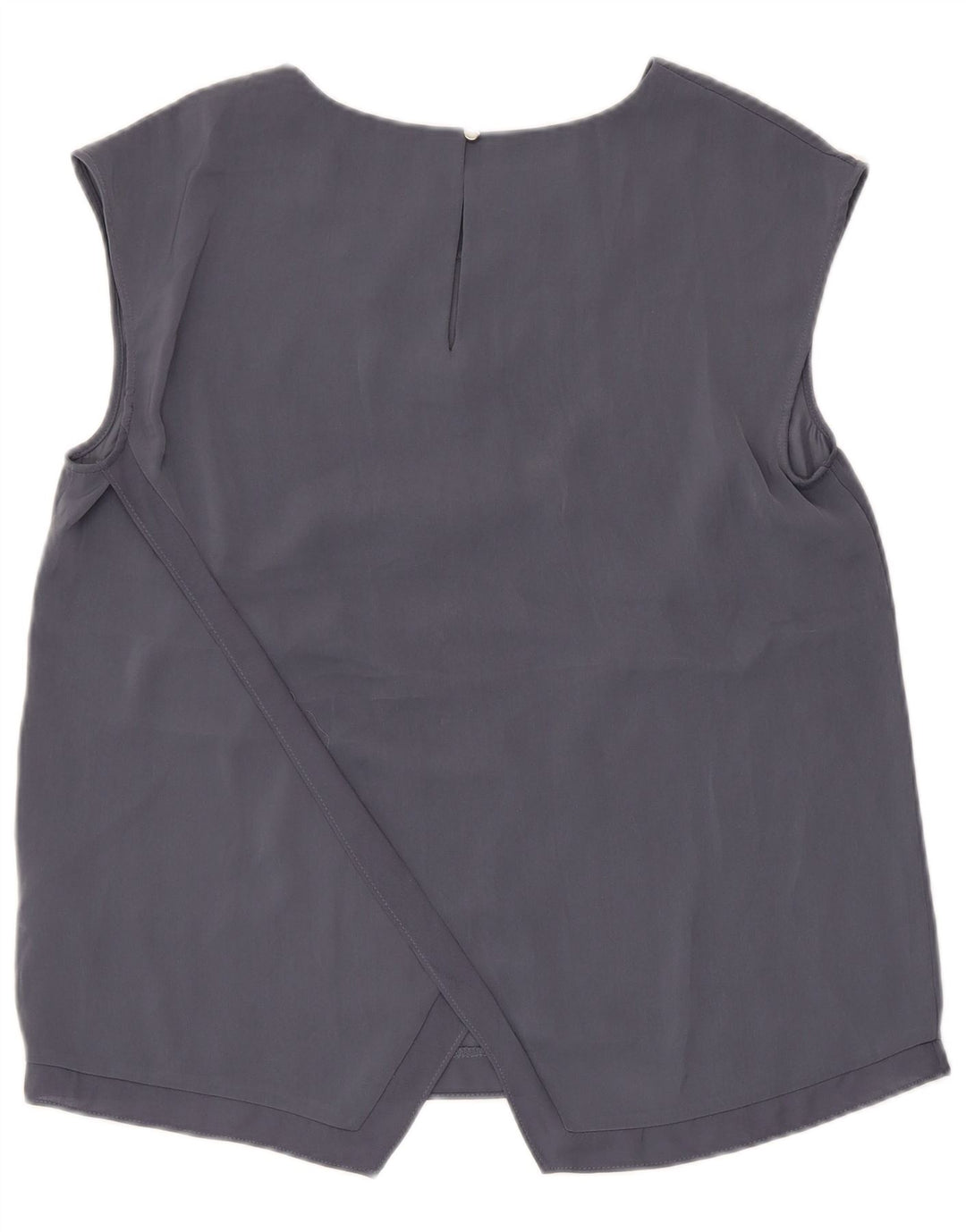 Camicetta senza maniche da donna Oasis UK 12 Poliestere grigio medio