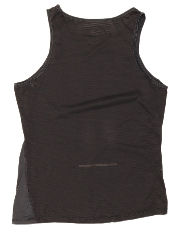 Canotta Reebok da uomo color block medio nero
