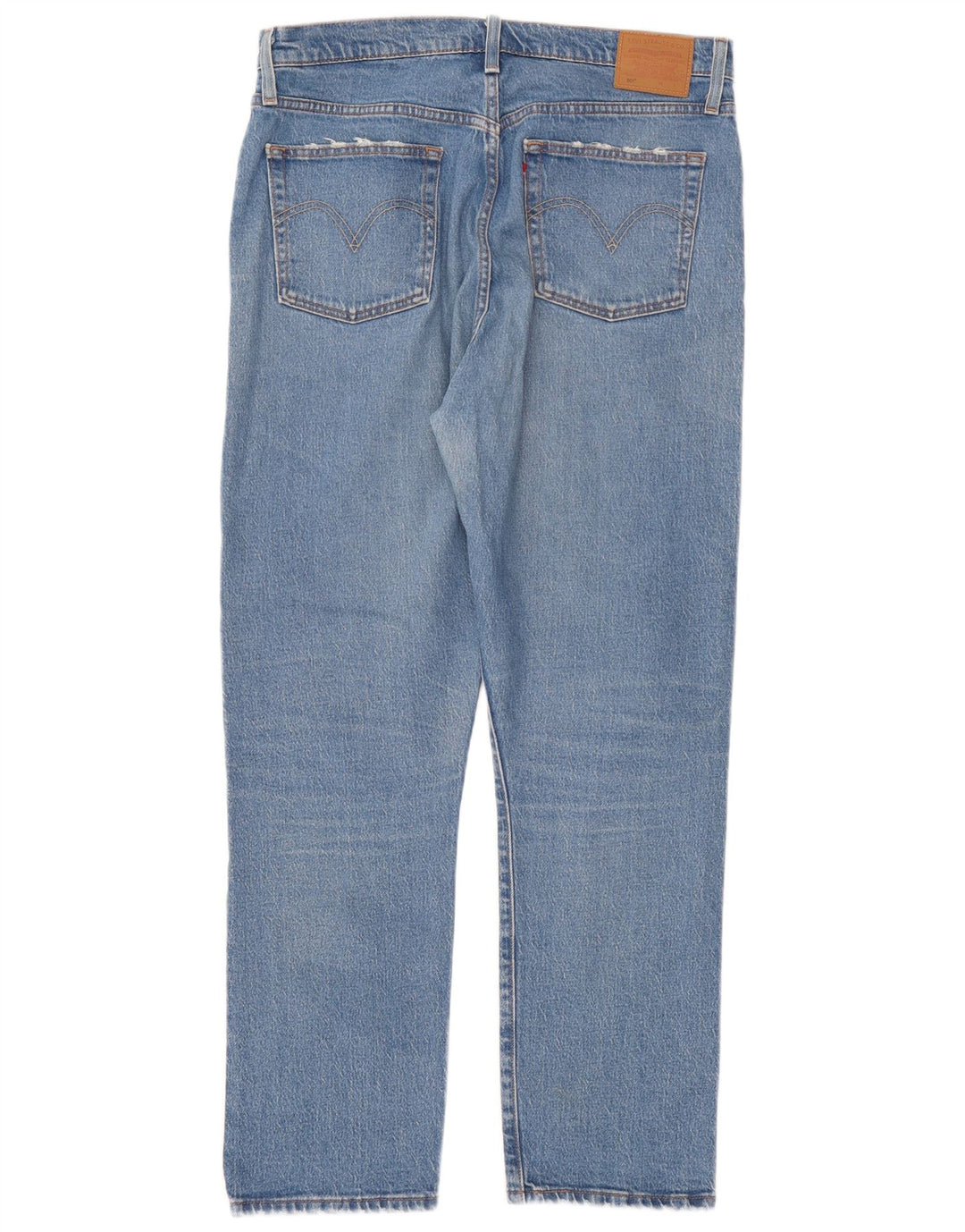 Jeans dritti 501 da donna Levi's W34 L28 cotone blu