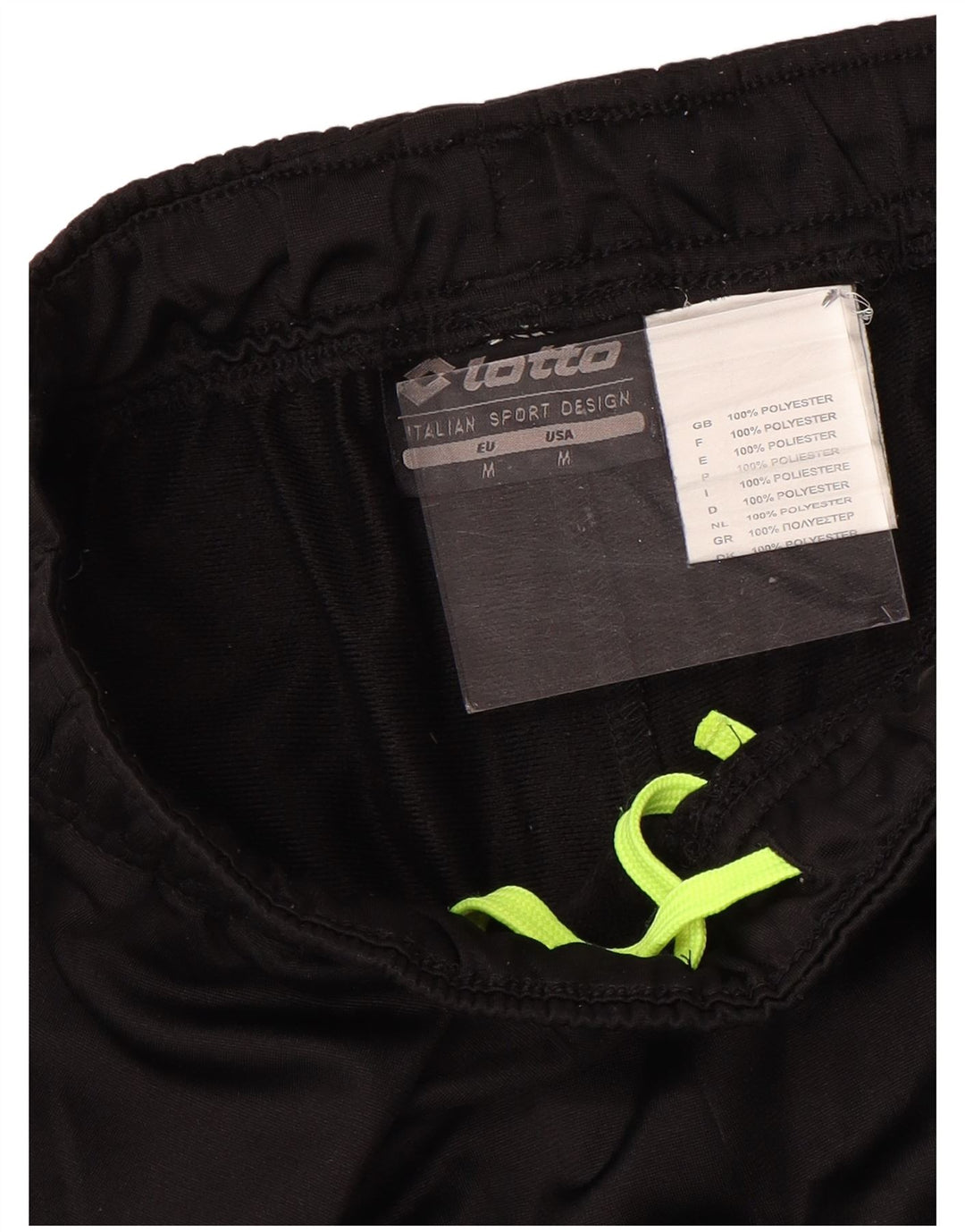 Pantaloni da tuta da donna LOTTO Joggers UK 12 Medium Nero Poliestere