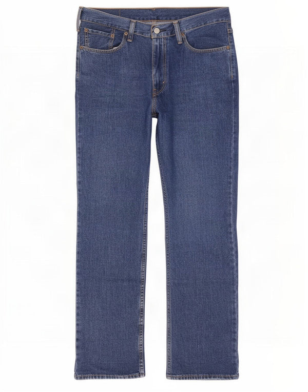 Levi's Mens 514 Straight Jeans W33 L32 Blue Cotton