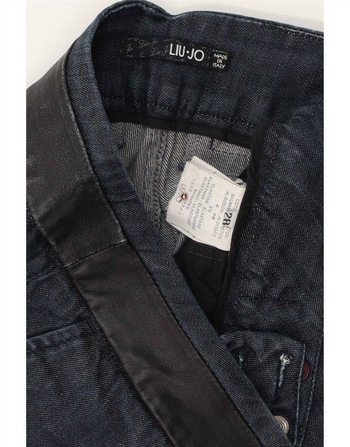 Jeans Slim Donna Liu Jo W28 L29 Cotone Blu Navy
