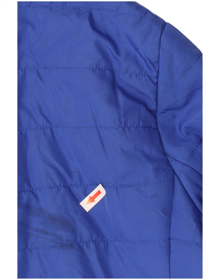 Giacca imbottita da donna Marks & Spencer UK 12 poliestere blu medio