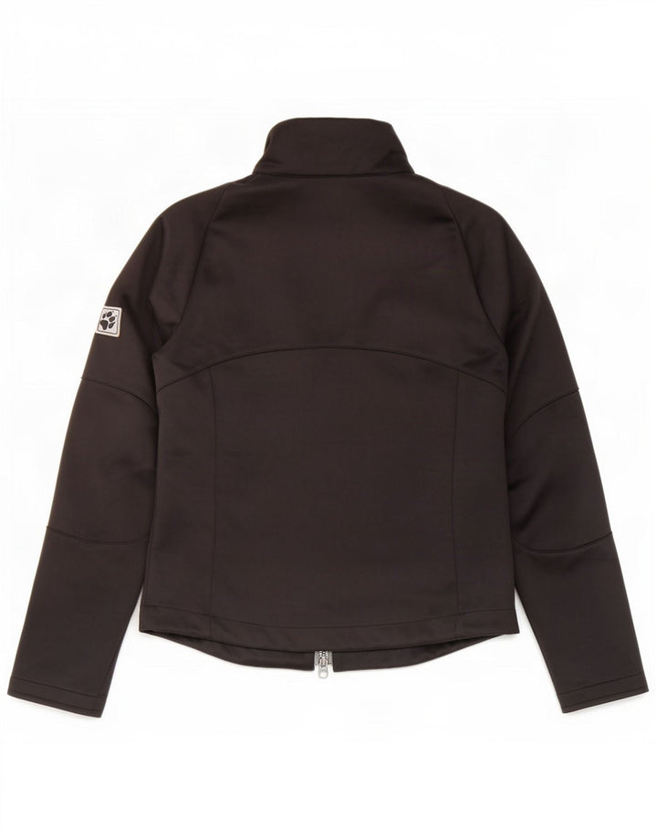 Giacca da tuta da donna Jack Wolfskin UK 8 XS poliestere floreale nero