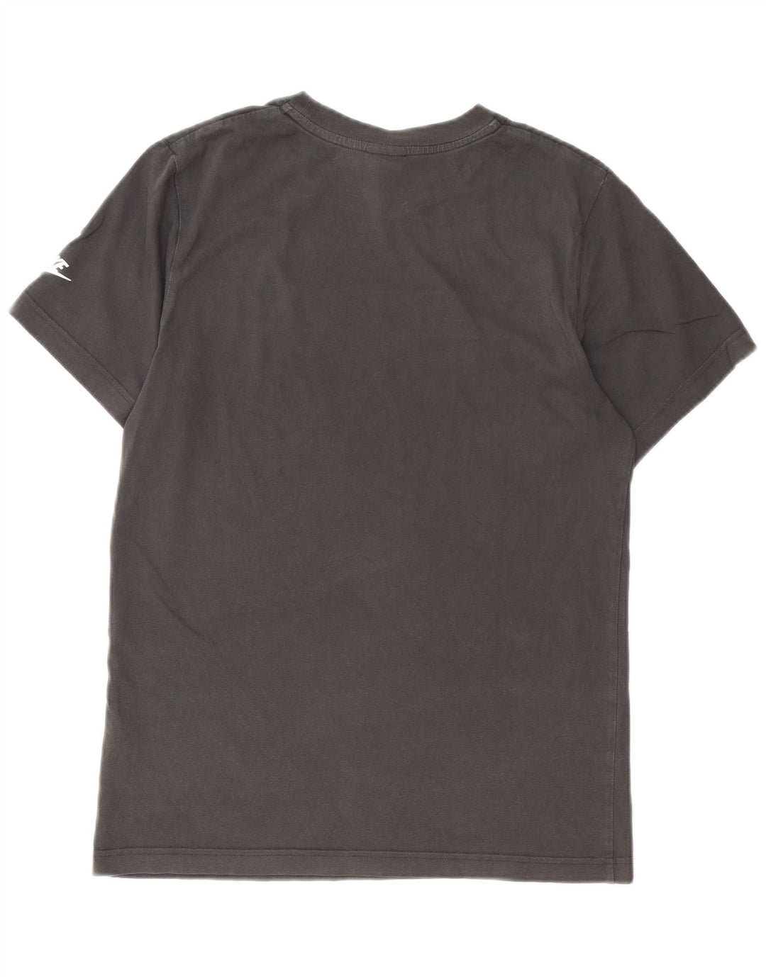 T-shirt grafica da uomo Nike Top piccola in cotone grigio