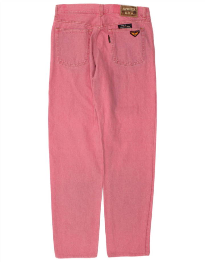 Jeans affusolati da uomo Avirex W32 L33 Rosa