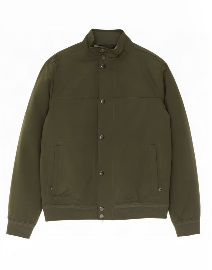 Giubbotto bomber da uomo Marks & Spencer UK 38 Poliestere kaki medio