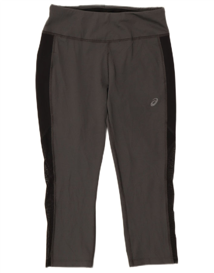 Leggings Asics Capri da donna UK 12 Colorblock grigio medio