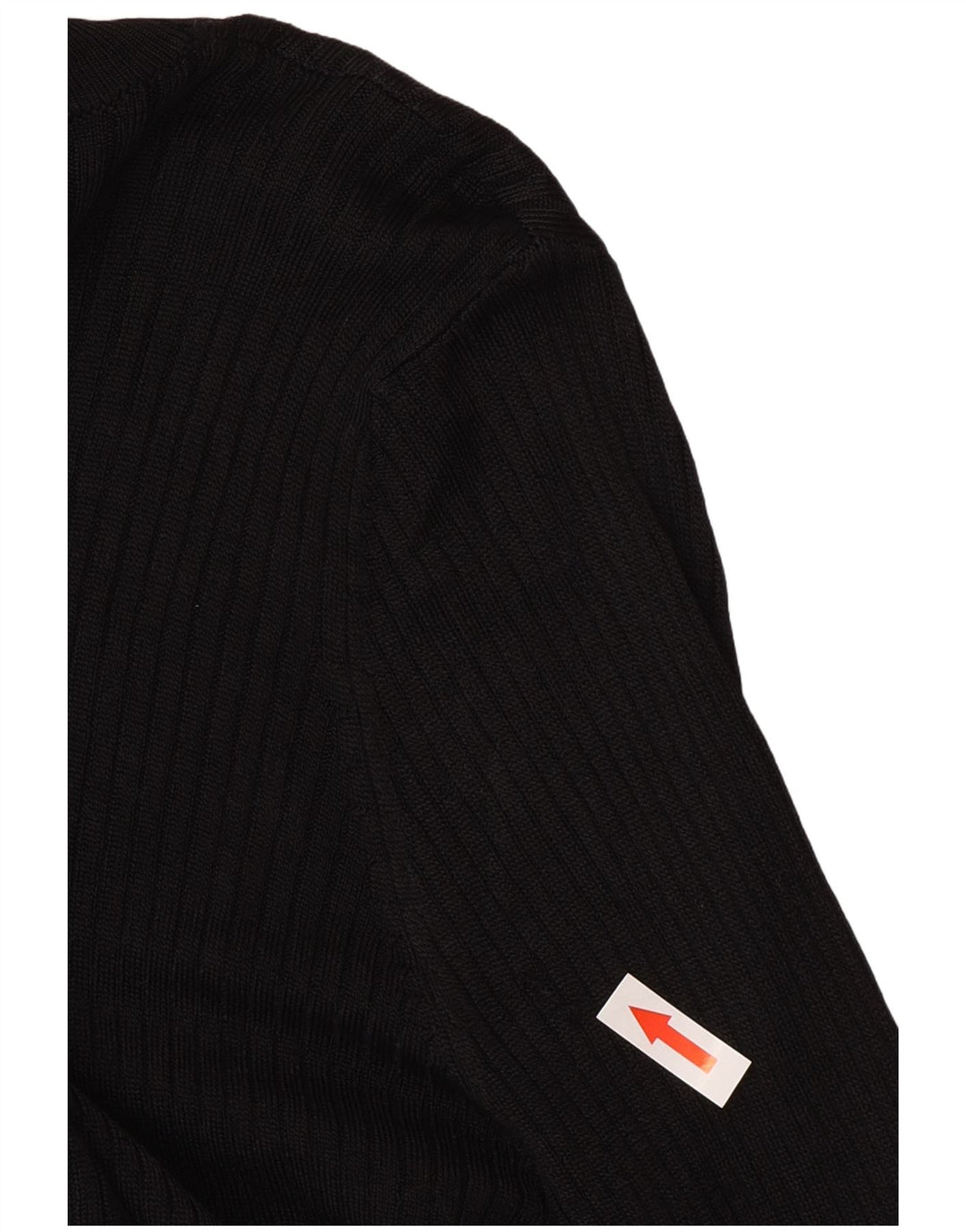 Maglione cardigan da donna Zara UK 14 grande viscosa nera