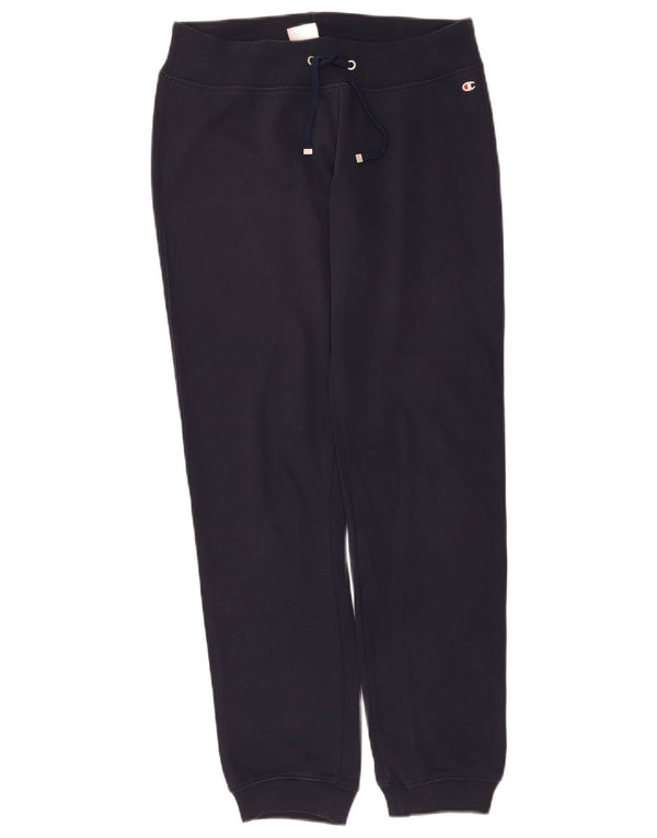Pantaloni da tuta da donna Champion Joggers UK 12 Medio Blu Navy Cotone
