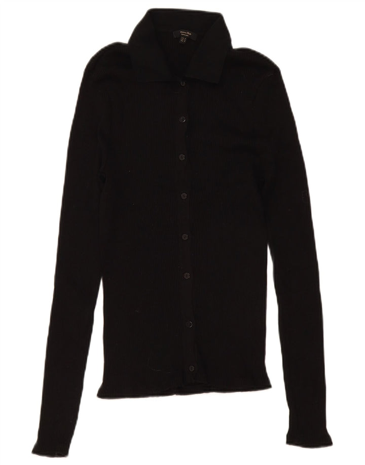 Top cardigan da donna Massimo Dutti UK 12 medio nero