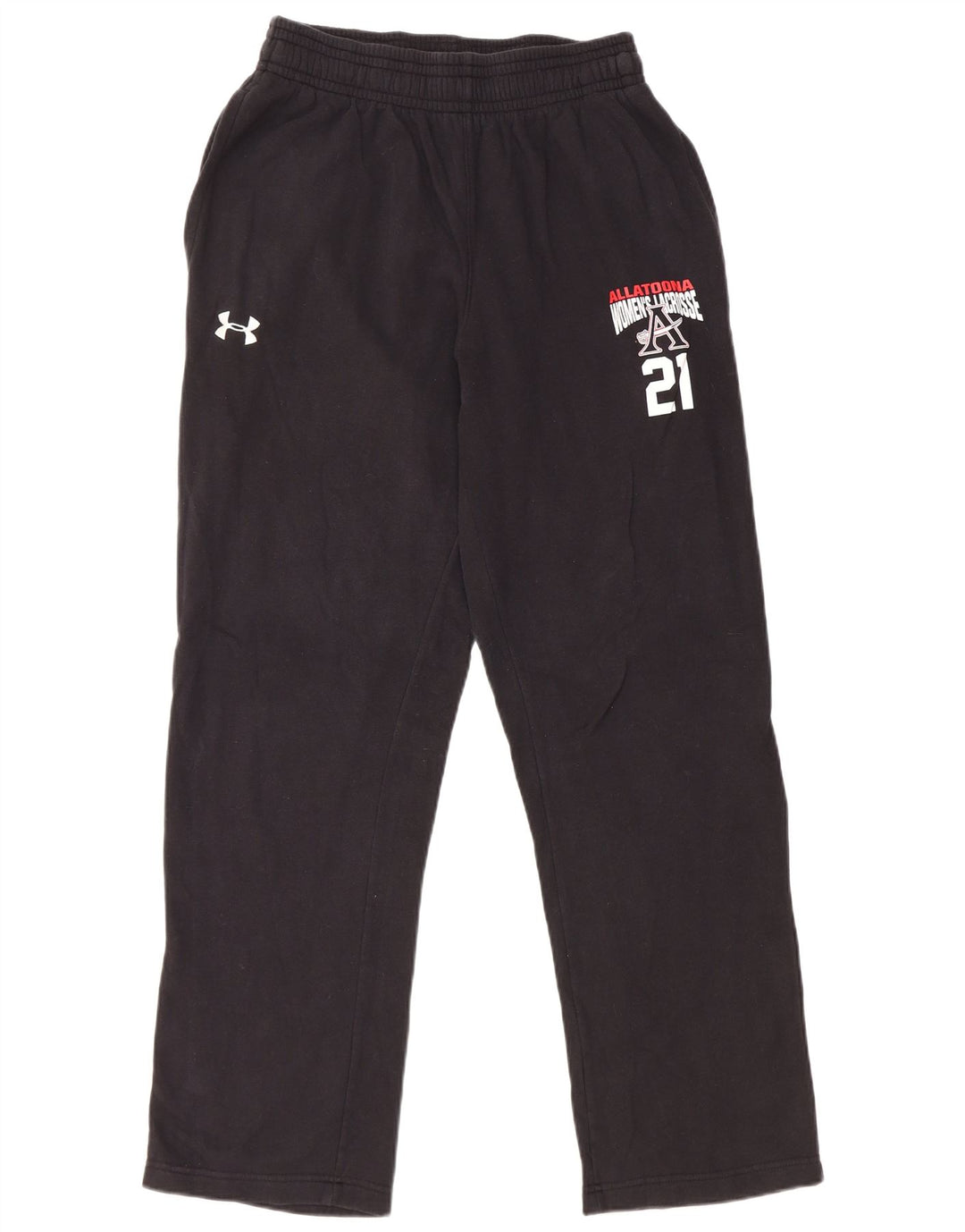 Pantaloni da tuta con grafica da uomo UNDER ARMOUR cotone medio nero