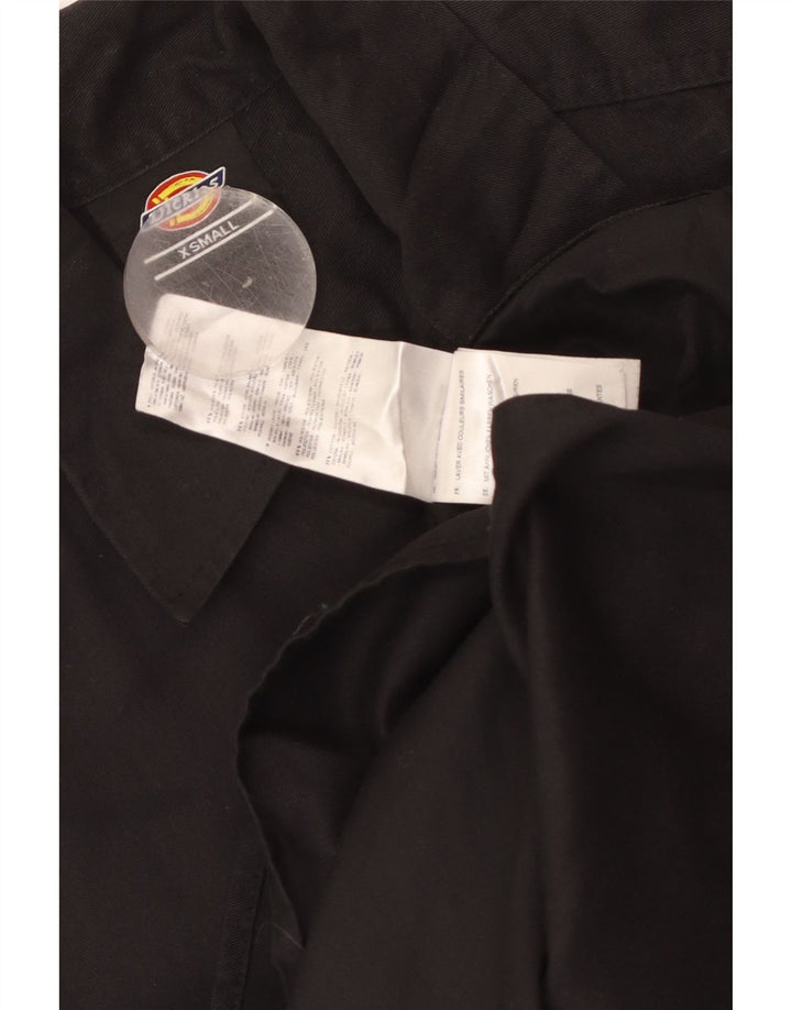 Camicia a maniche corte da uomo Dickies XS nera in poliestere