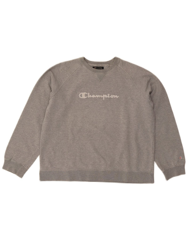 Felpa grafica da donna Champion Jumper UK 18 XL Grigio