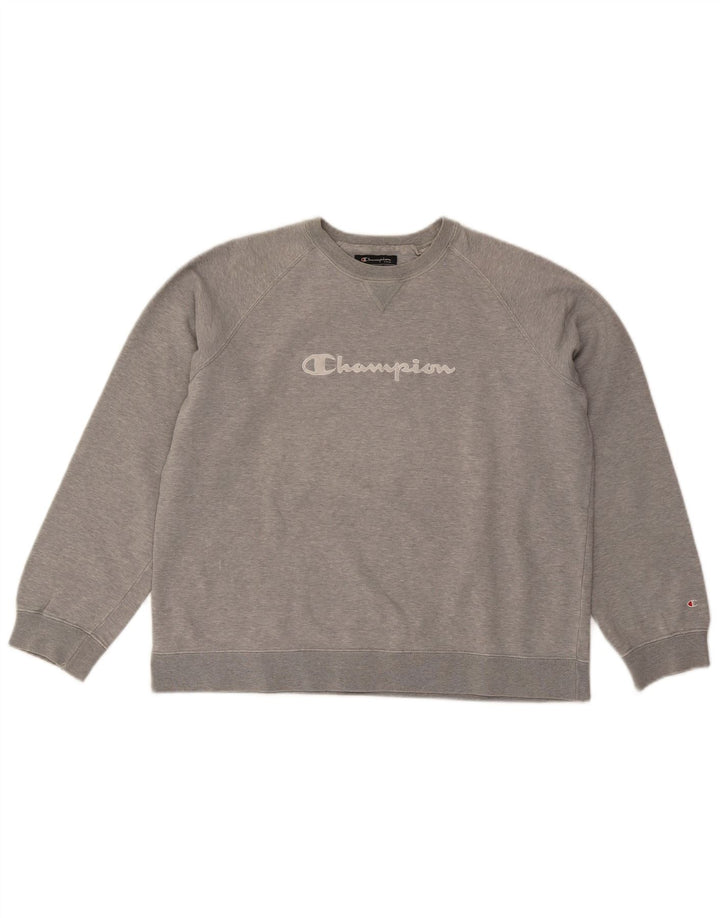 Felpa grafica da donna Champion Jumper UK 18 XL Grigio