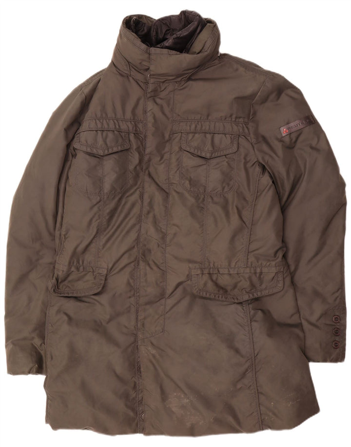 PEUTEREY Cappotto imbottito da uomo EU 50 Poliestere grigio medio