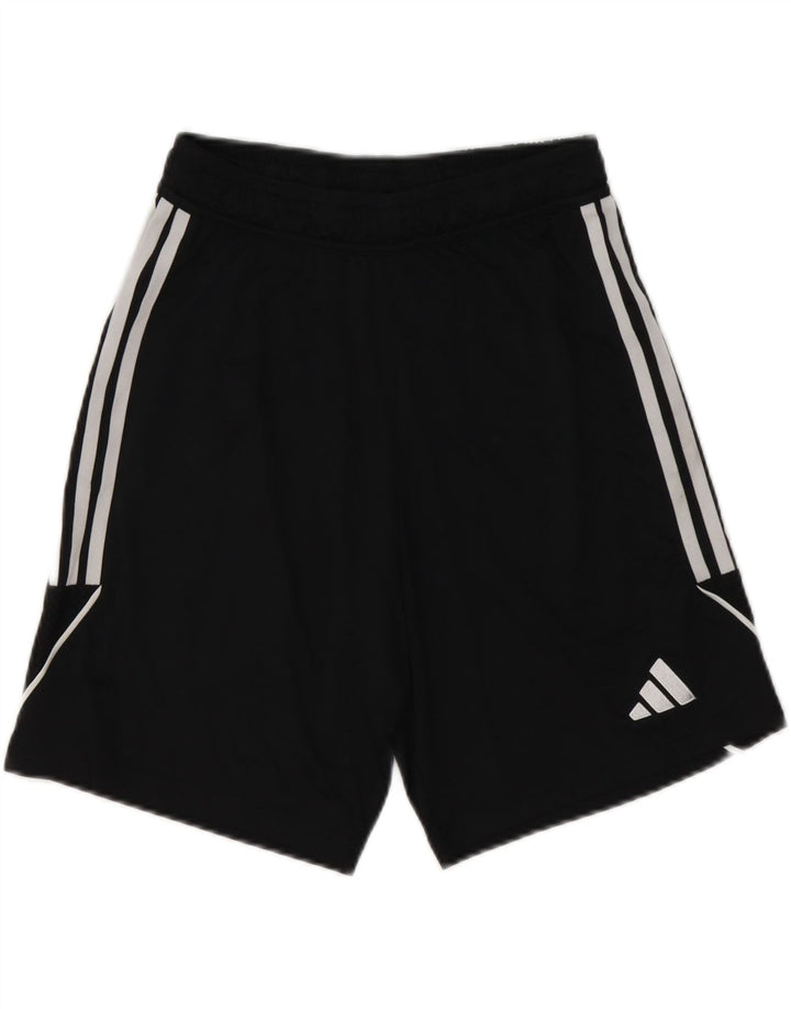 Pantaloncini sportivi da uomo Adidas piccoli sportivi in poliestere nero