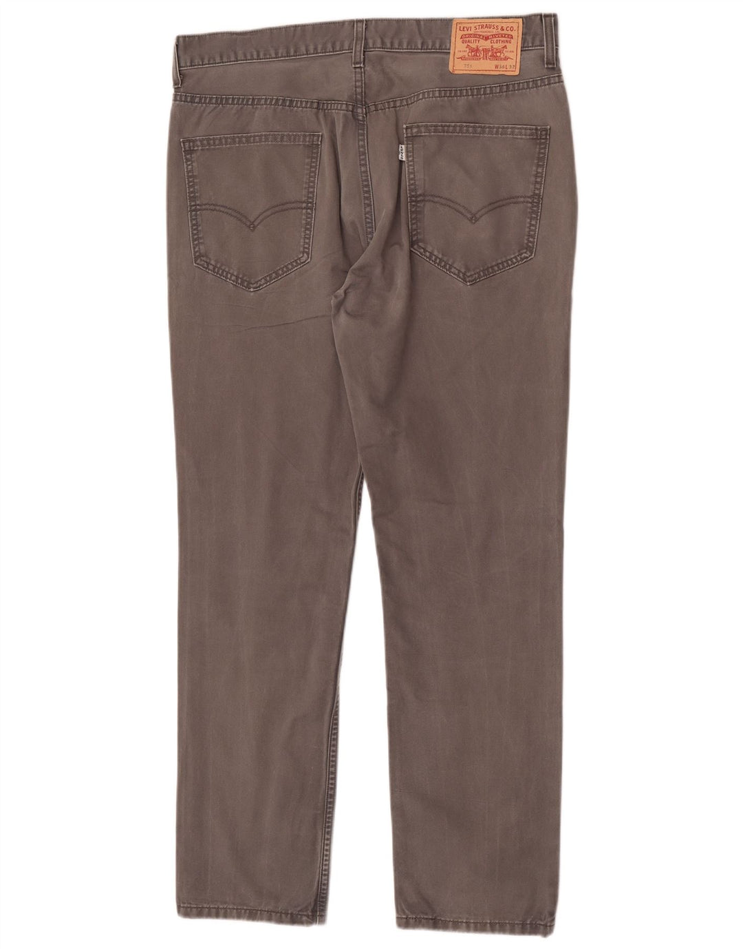 Levi's Uomo 751 Jeans dritti W36 L32 Cotone grigio