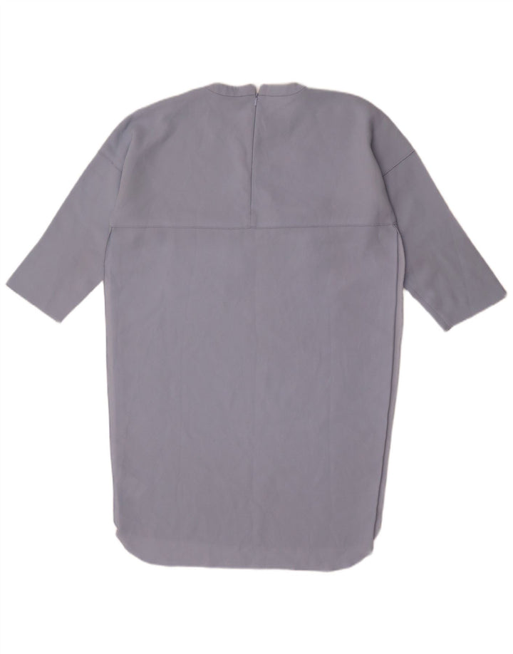 Abito a trapezio oversize da donna con maniche a 3/4 di Whistles UK 10 piccolo blu