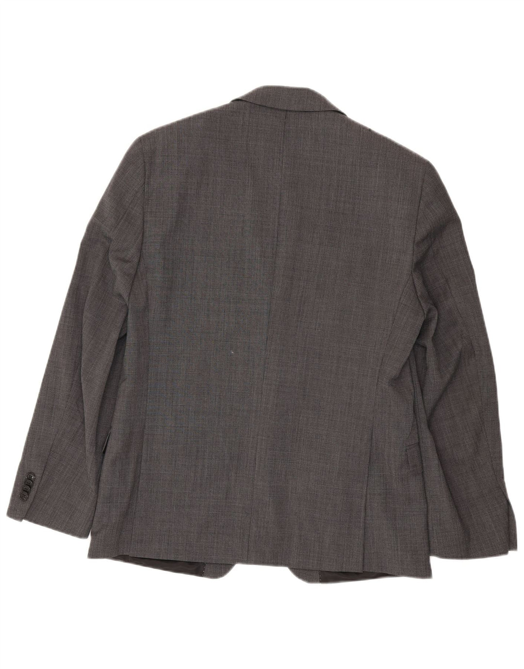 Giacca blazer a 2 bottoni da uomo Tommy Hilfiger UK 42 XL lana a quadri grigia