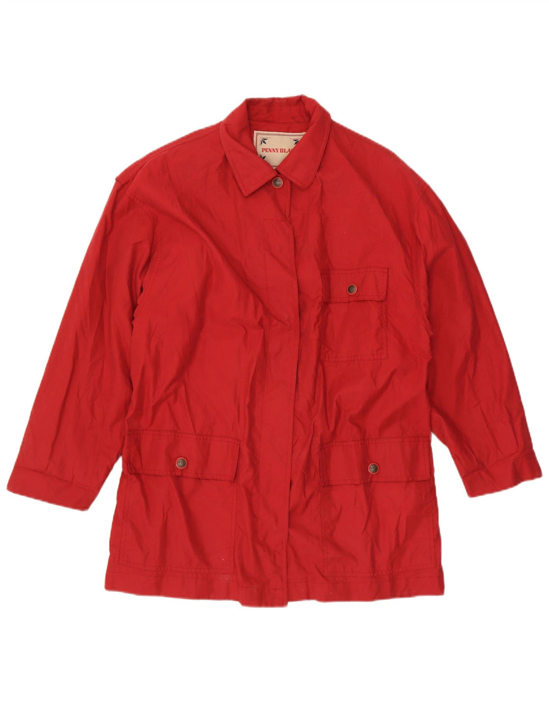 Giacca utility da donna Penny Black UK 16 grande cotone rosso