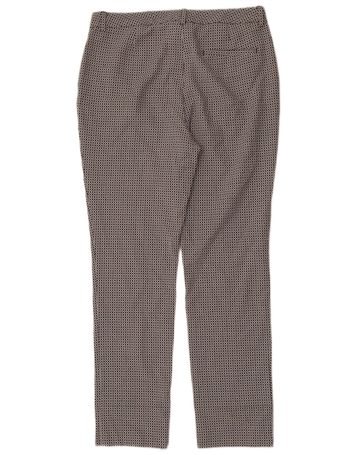 Pantaloni chino da donna MARKS & SPENCER UK 12 medi W32 L30 neri