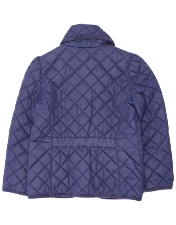 Giacca trapuntata per ragazze Polo Ralph Lauren 5-6 anni in poliestere blu navy