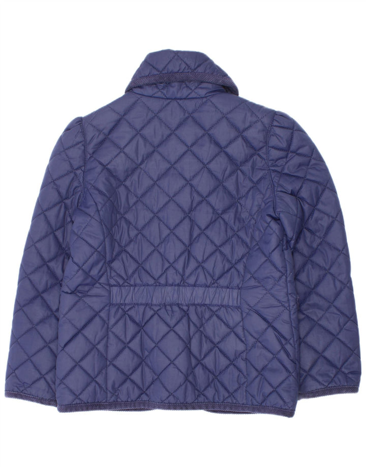 Giacca trapuntata per ragazze Polo Ralph Lauren 5-6 anni in poliestere blu navy
