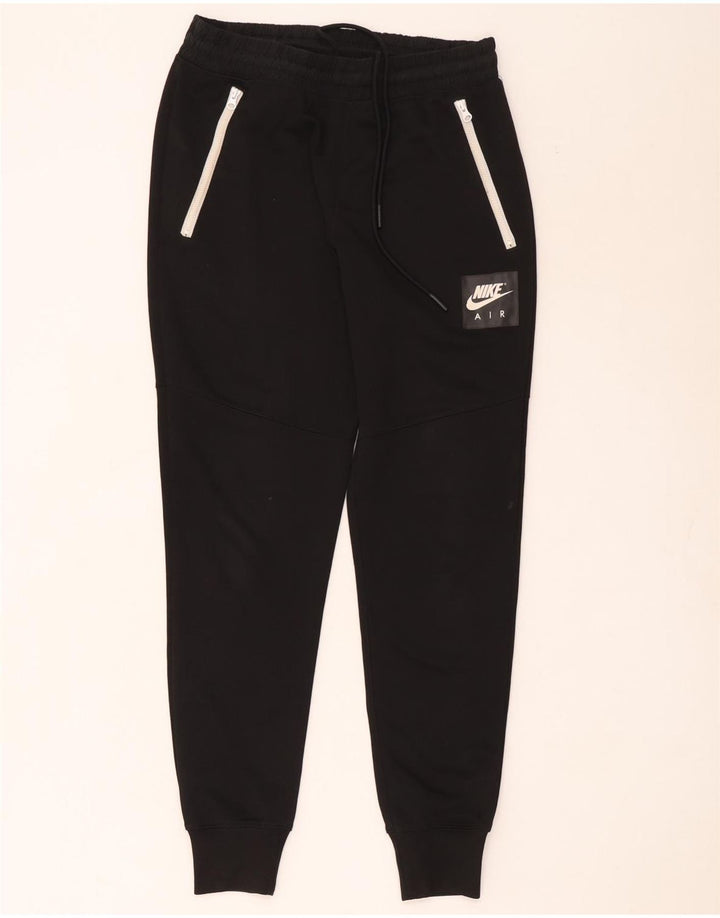 Pantaloni da tuta da uomo Nike Joggers piccoli in poliestere nero