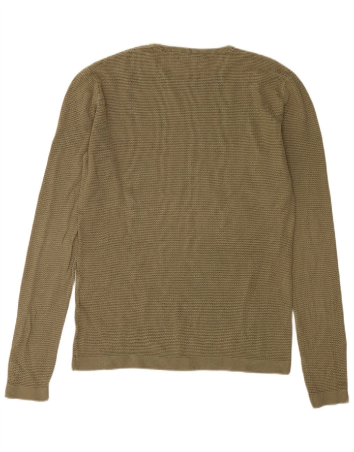 Maglione maglione girocollo da uomo Zara medio kaki