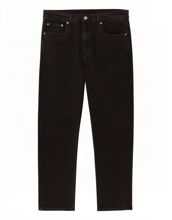 Levi's Uomo 502 Jeans affusolati W33 L34 Cotone nero