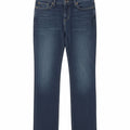 EDDIE BAUER Womens Slightly Curvy Straight Jeans US 10 Large W32 L29 Blue