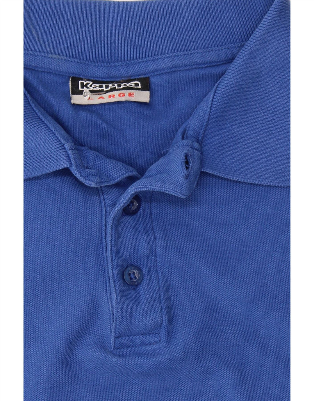KAPPA Mens Polo Shirt Large Blue Cotton Vintage Kappa and Second-Hand Kappa from Messina Hembry 