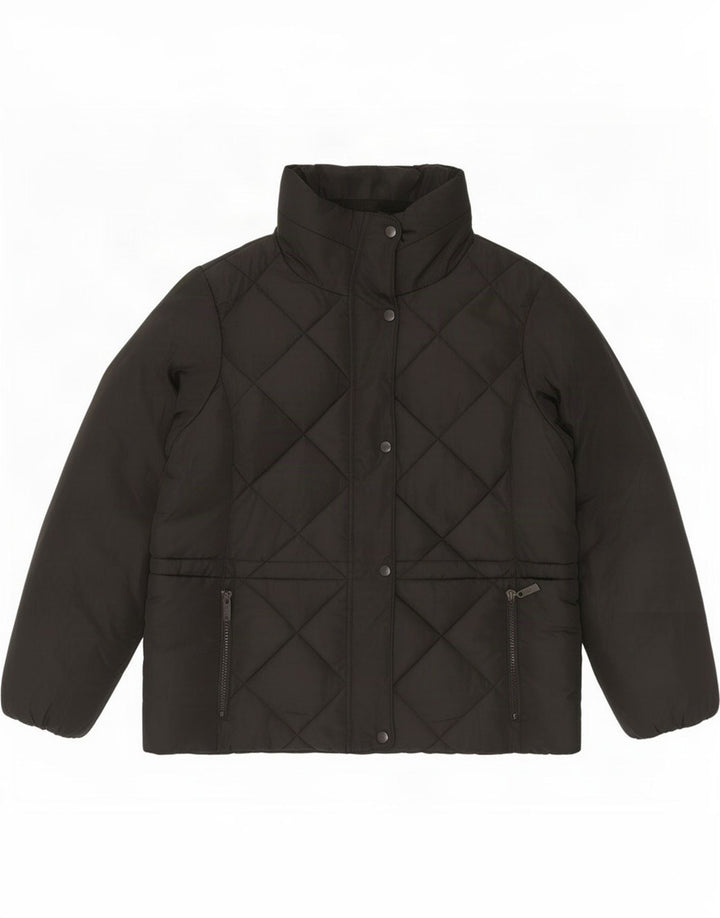 Giacca imbottita da donna Marks & Spencer UK 22 3XL poliestere nero