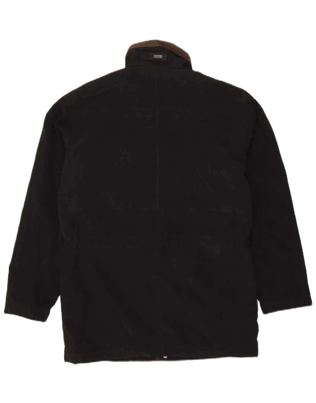 Giacca utilitaria da uomo LONDON FOG UK 38 poliestere nero medio