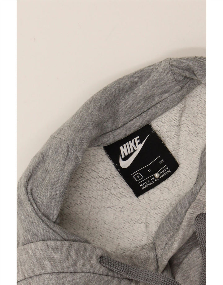NIKE Mens Graphic Hoodie Jumper Small Grey Cotton Vintage Nike and Second-Hand Nike from Messina Hembry 
